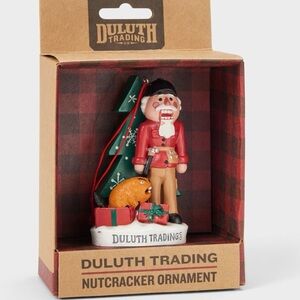 Duluth Trading Co Nutcracker Ornament - Angry Beaver 🦫🤣